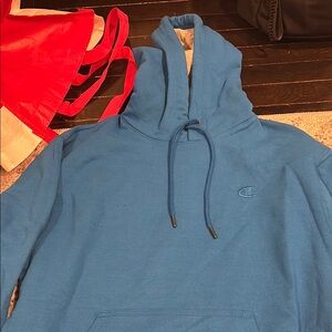 Champion Blue Men's Hoodie